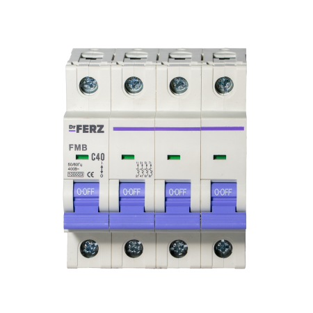 FMB-C 10kA 4P 40 х-ка C Автоматический выключатель